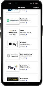 BetMGM Apple Pay Deposit Method