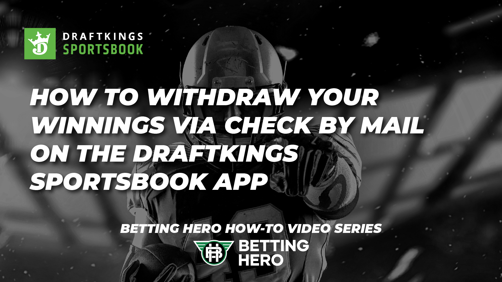 How To Withdraw Your Winnings via CheckByMail on The DraftKings