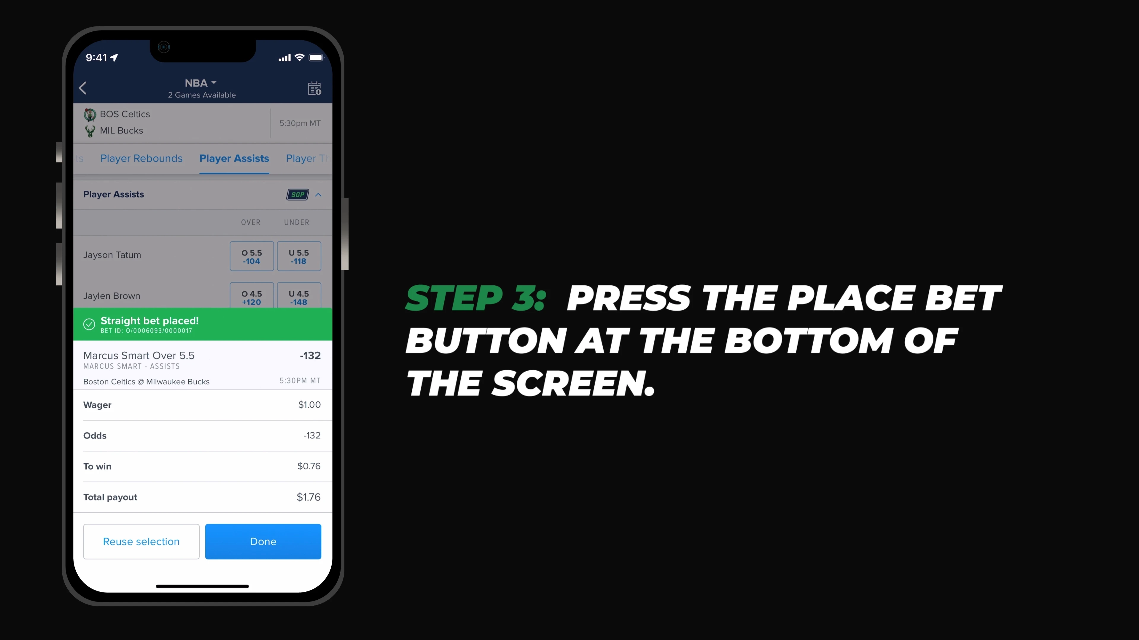 How To Place a Prop Bet on The FanDuel Sportsbook App